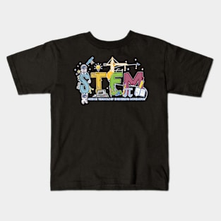 STEM - Colors of Innovation Kids T-Shirt